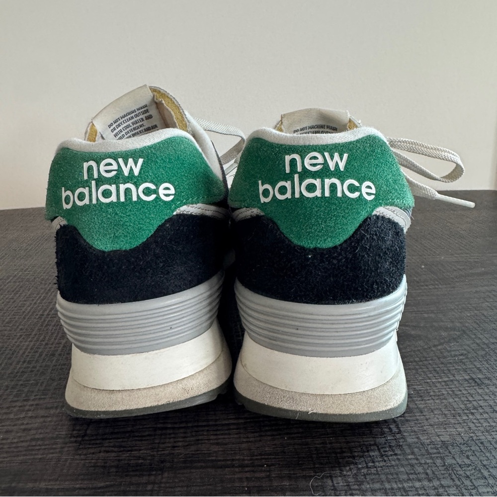 New Balance 574 Sneaker Black Classic Pine - Picture 5 of 9